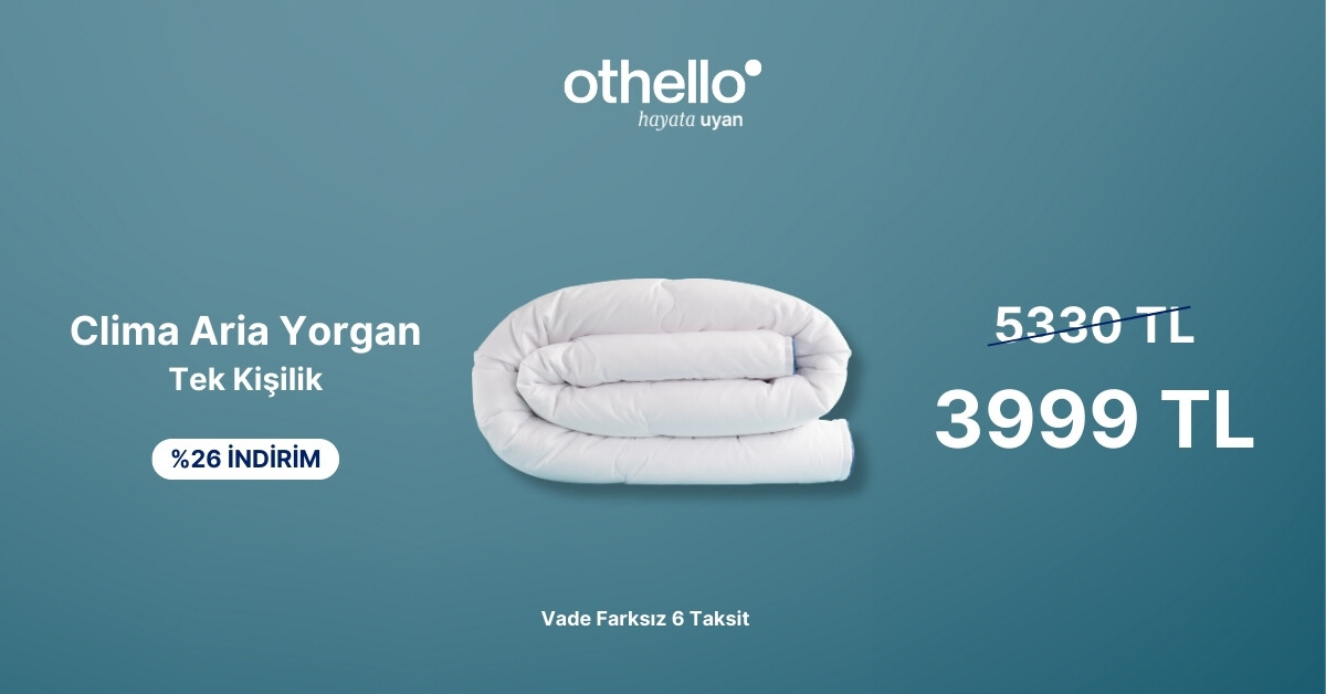 Clima Aria Yorgan Tek Kişilik