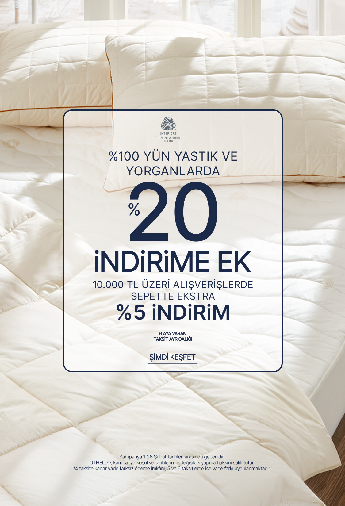 %20 İndirim | Yün Yastık & Yorgan