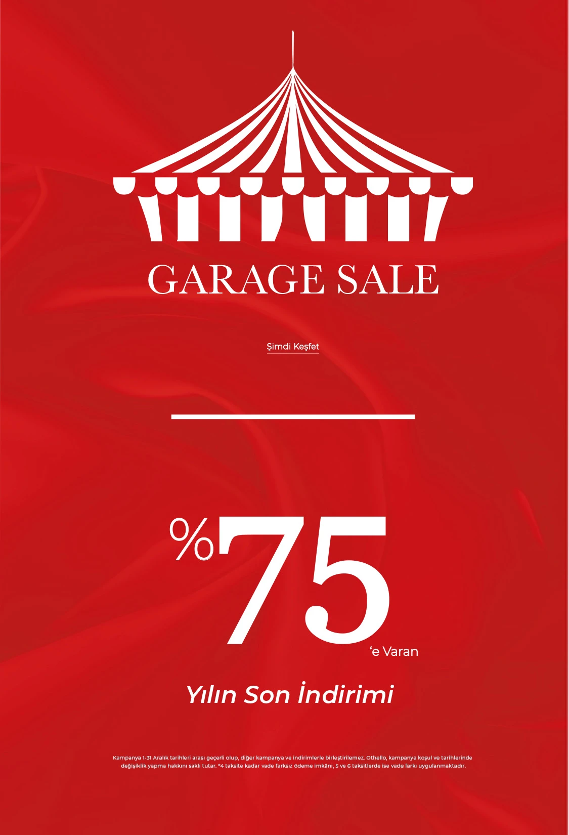 Garage Sale | %75'e Varan İndirim
