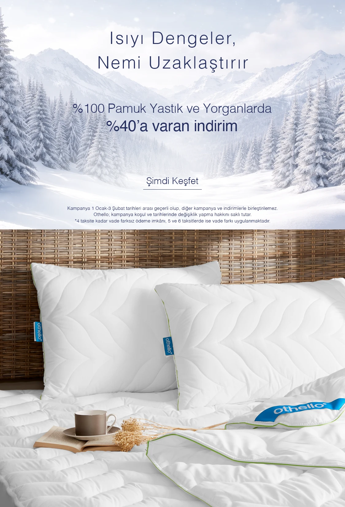 %40'a Varan İndirim | Pamuk Yastık ve Yorganlar