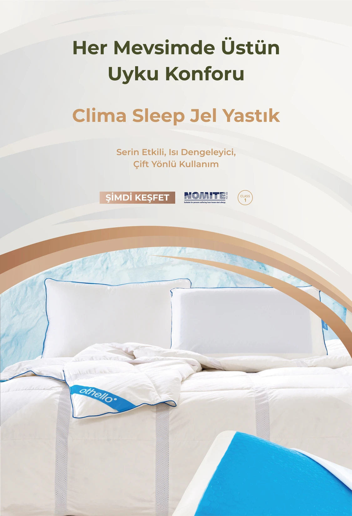Clima Sleep Jel Yastık