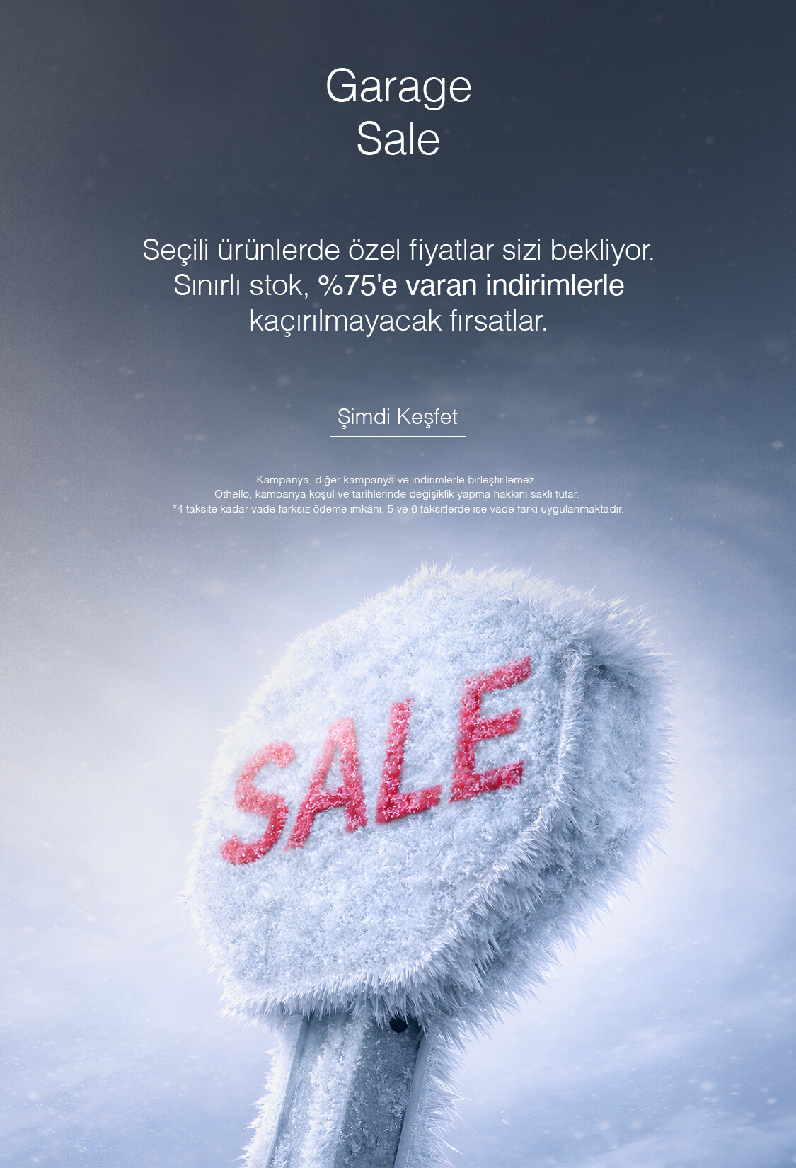 Garage Sale | %75 İndirim