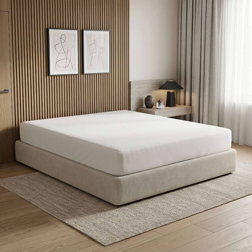 Hotel Collection Linor Beyaz Lastikli Çarşaf - 260x240 cm - 