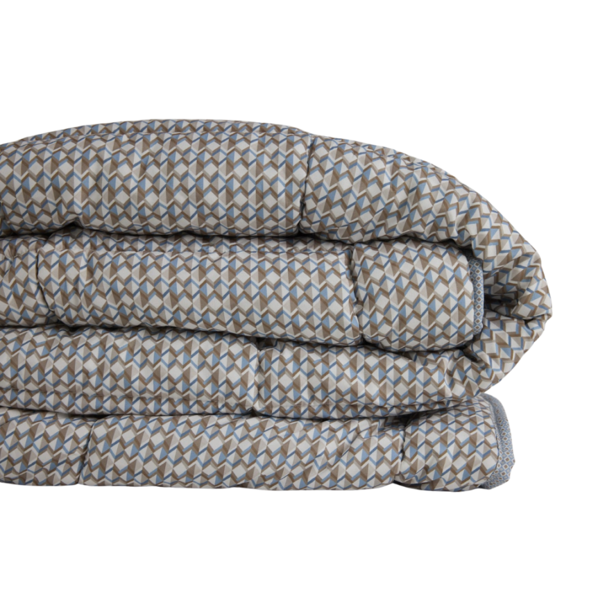 Kullanımı Kolay Çift Kişilik Yorgan 195x215 cm Vizon - Dormio Trigo Serisi - 5