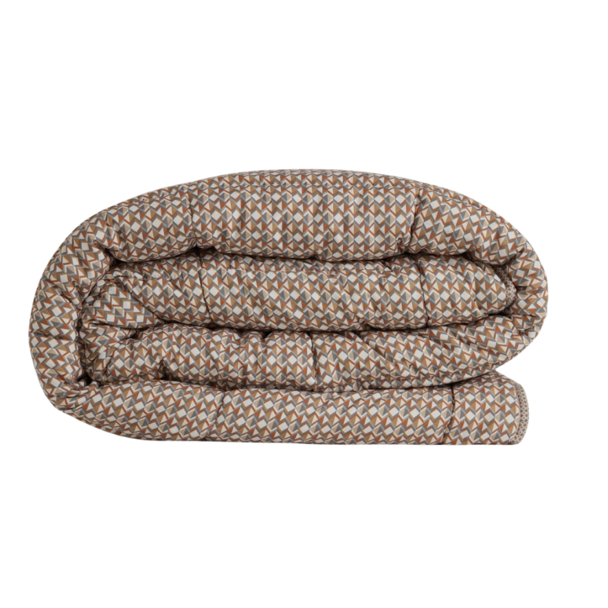 Kullanımı Kolay Tek Kişilik Yorgan 155x215 cm Turuncu - Dormio Trigo Serisi - 5