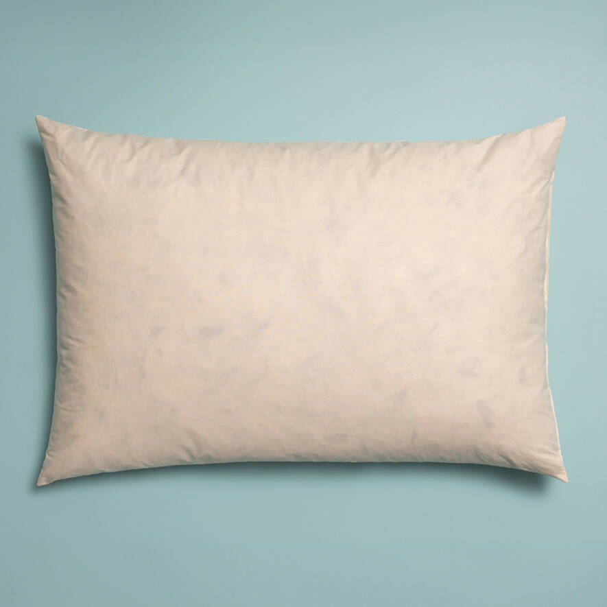 %5 Gıdık Krem Kaz Tüyü Yastık 50x70 Cm - 1