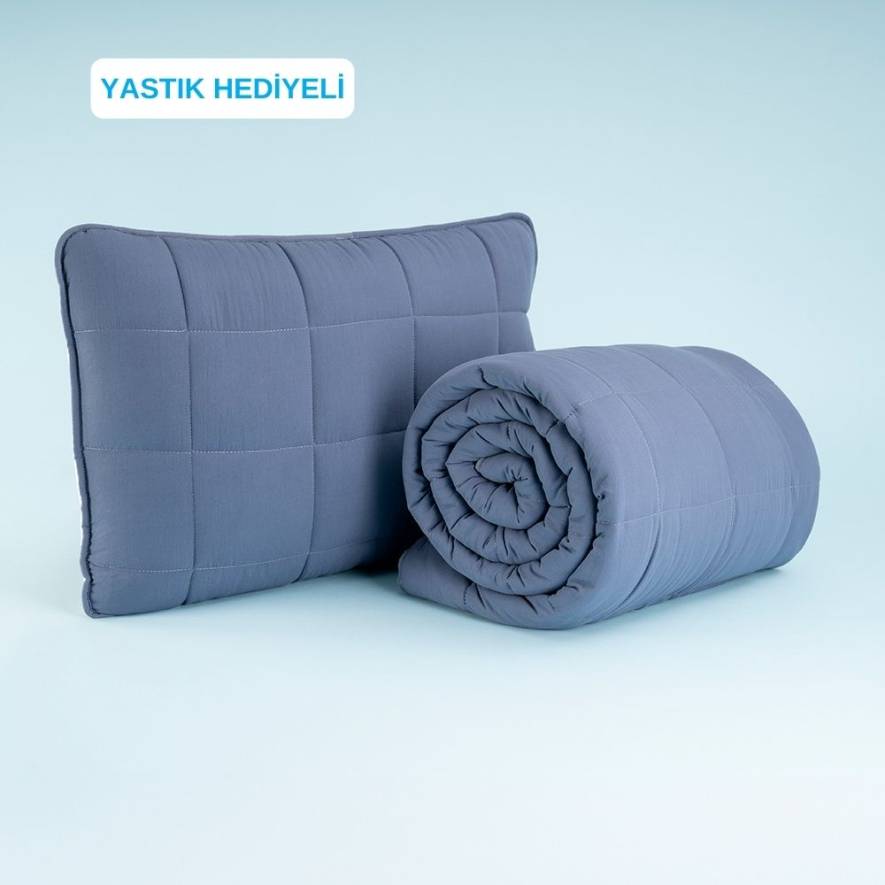 Othello Classico Egeo Life Yastık Alezi&Yorgan Set Denim 170x230 - 1