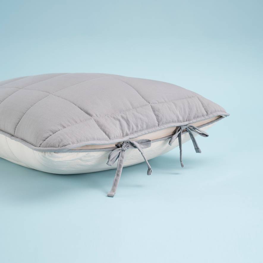 Othello Classico Egeo Life Kullanımı Kolay Tek Kişilik Gri Yastık Alezi ve Yorgan Seti - 170x230 cm - 7