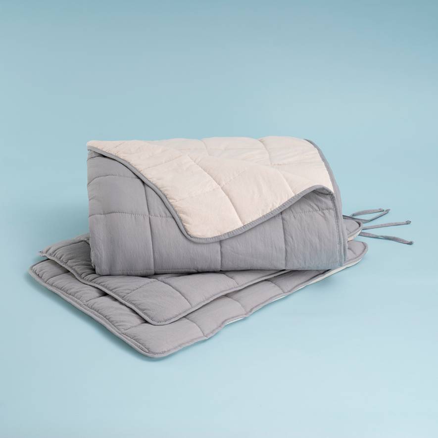 Othello Classico Egeo Life Kullanımı Kolay Tek Kişilik Gri Yastık Alezi ve Yorgan Seti - 170x230 cm - 3