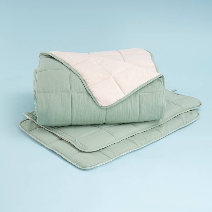 Othello Classico Egeo Life Kullanımı Kolay Tek Kişilik Yeşil Yastık Alezi ve Yorgan Seti - 170x230 cm - 9