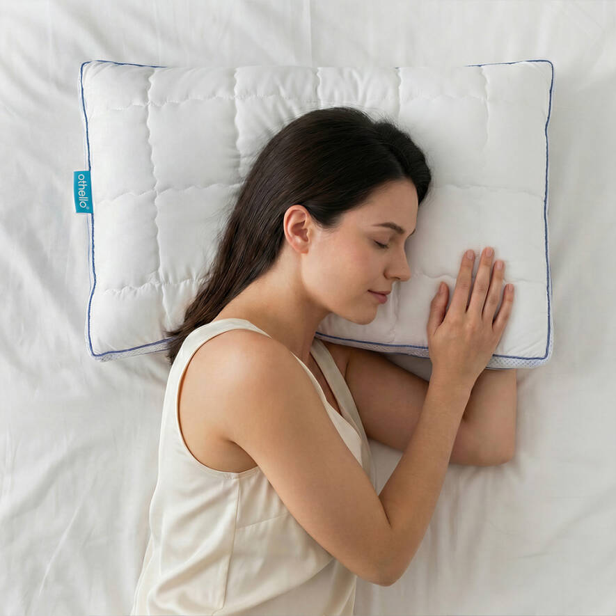 Othello Clima Aria Air Channel Pillow with Mattress Protector 50x70 cm - OTHELLO