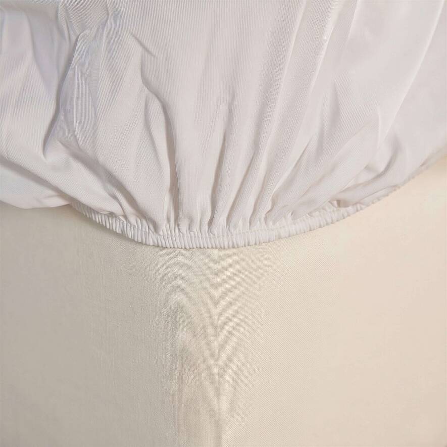 Cooling Sheet Beyaz Çift Kişilik Lastikli Çarşaf Seti - Othello (1)