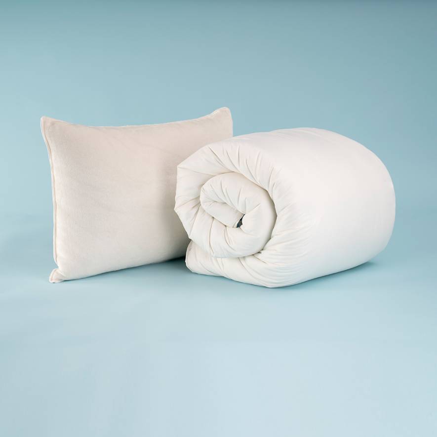 Othello Elegante Dormio Trio Krem Yastık Kılıfı + Yorgan Seti - 155x215cm - 11