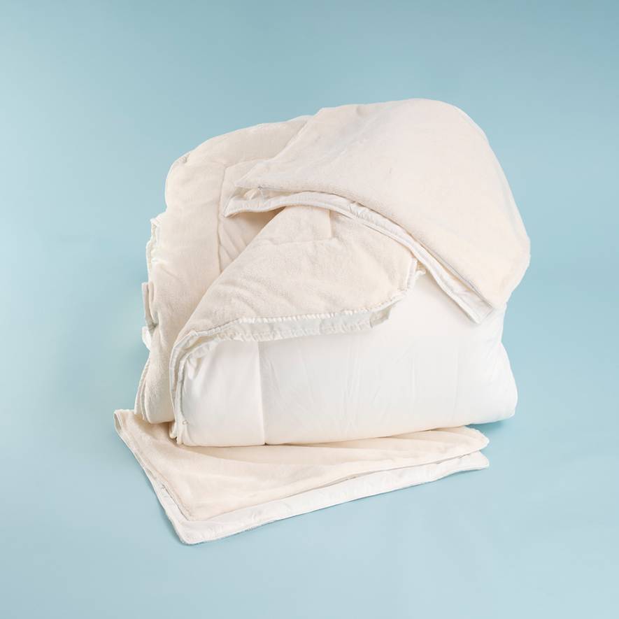Elegante Dormio Trio Yastık Kılıfı&Yorgan Krem 155x215 cm - 