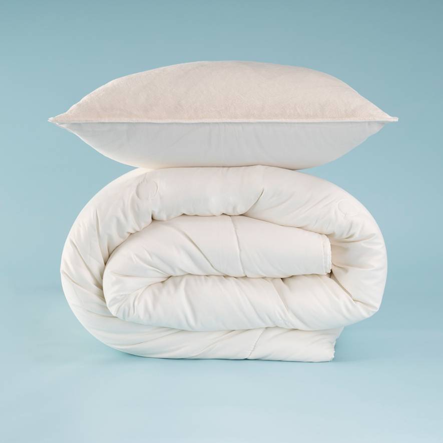 Othello Elegante Dormio Trio Krem Yastık Kılıfı + Yorgan Seti - 220x240 cm - 9