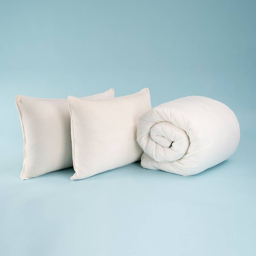 Othello Elegante Dormio Trio Krem Yastık Kılıfı + Yorgan Seti - 220x240 cm - 11