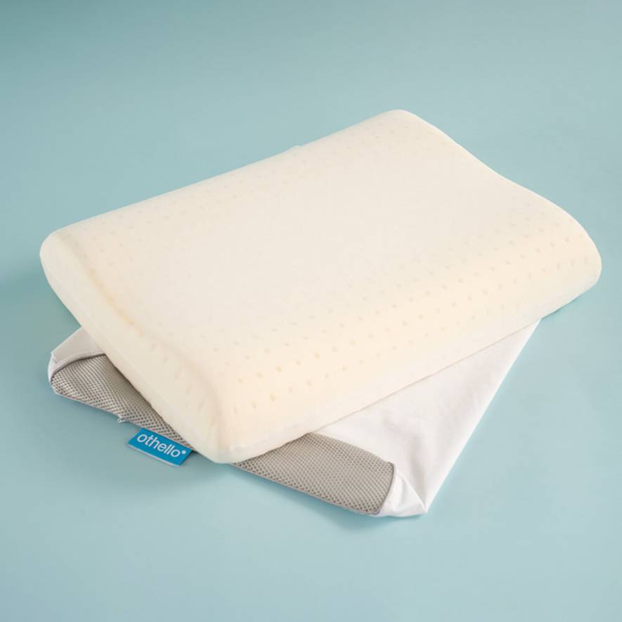 Othello Medica Airmed Air-Channelled Head and Neck Support Memory Foam Pillow 60x40+11/10 cm - 1