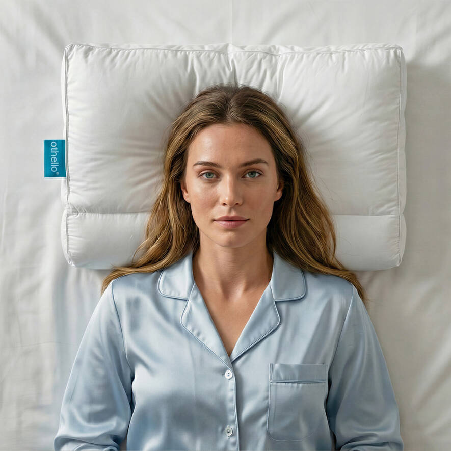 Othello Medica Promed Head and Neck Support Pillow 60x40+12 cm - OTHELLO