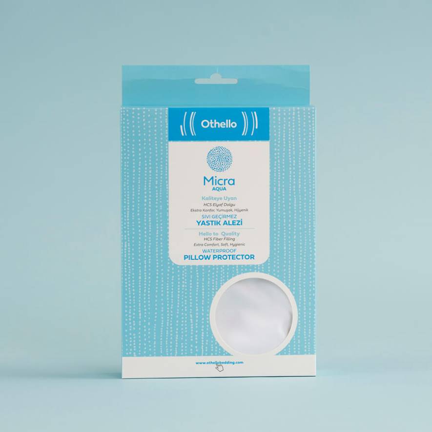 Othello Micra Aqua Waterproof Pillow Protector 50x70 cm Single Pillow Protector - 7