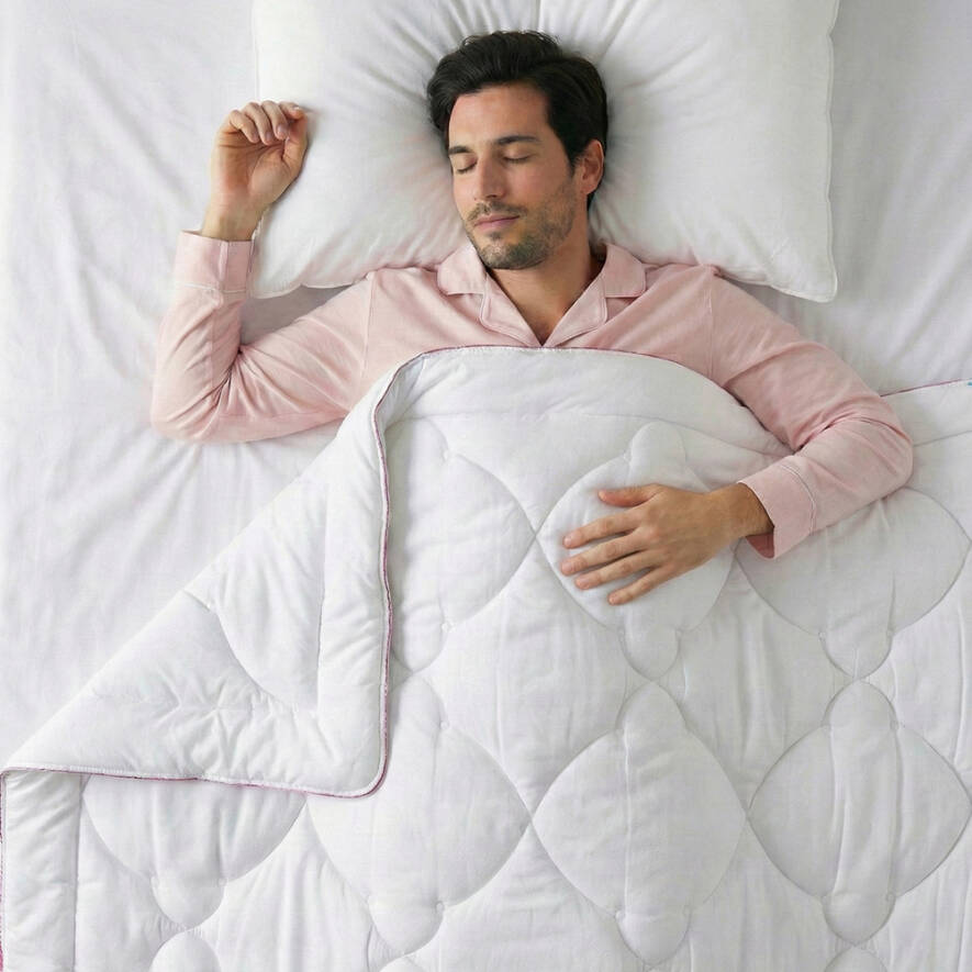 4 Mevsim Kullanıma Uygun Mikro Kumaş Tek Kişilik Yorgan 155x215 cm - Nuova Serisi - 2