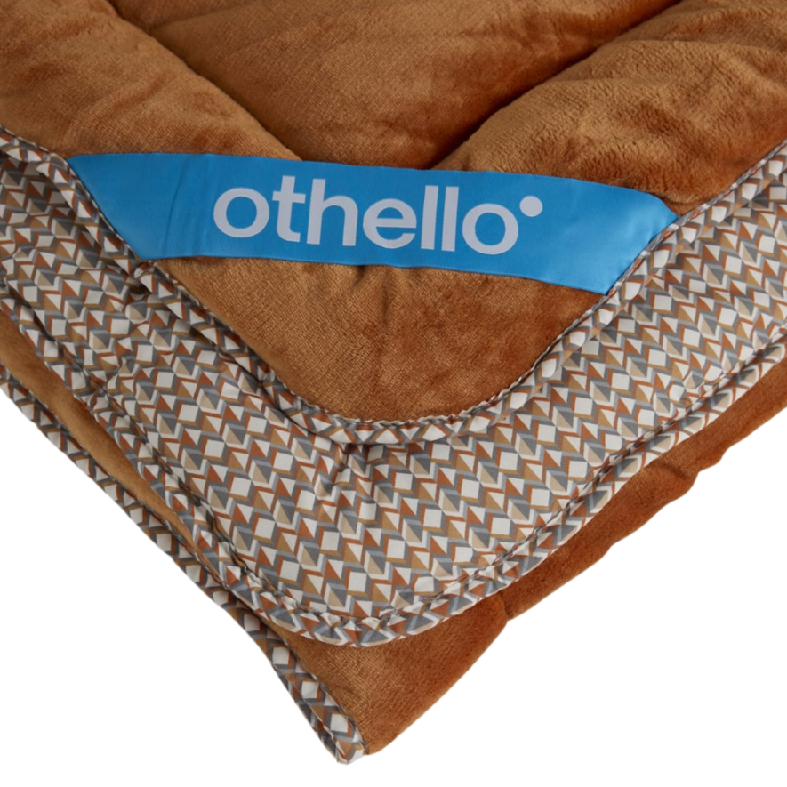 Othello Dormio Soft Trigo Comforter Tek Kişilik Çift Taraflı Turuncu Yorgan Seti - 155x215 cm - 6