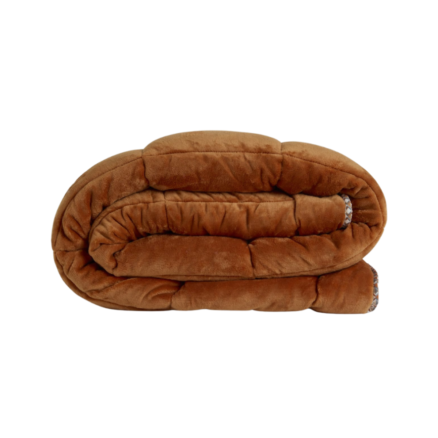 Tek Kişilik Çift Taraflı Welsoft Comforter Yorgan Seti Turuncu 155x215 cm - Dormio Soft Trigo Serisi - 7