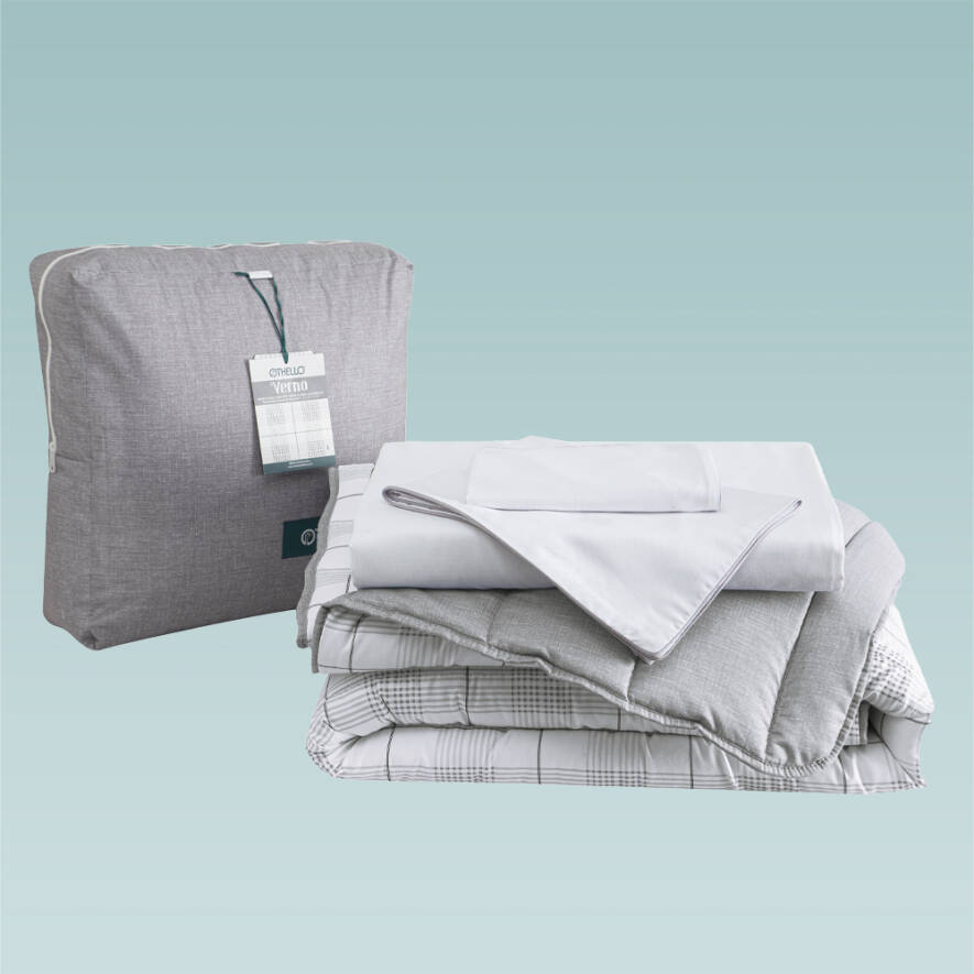 VERNO 155X215 TEK KISILIK YORGAN SET TAS - 1